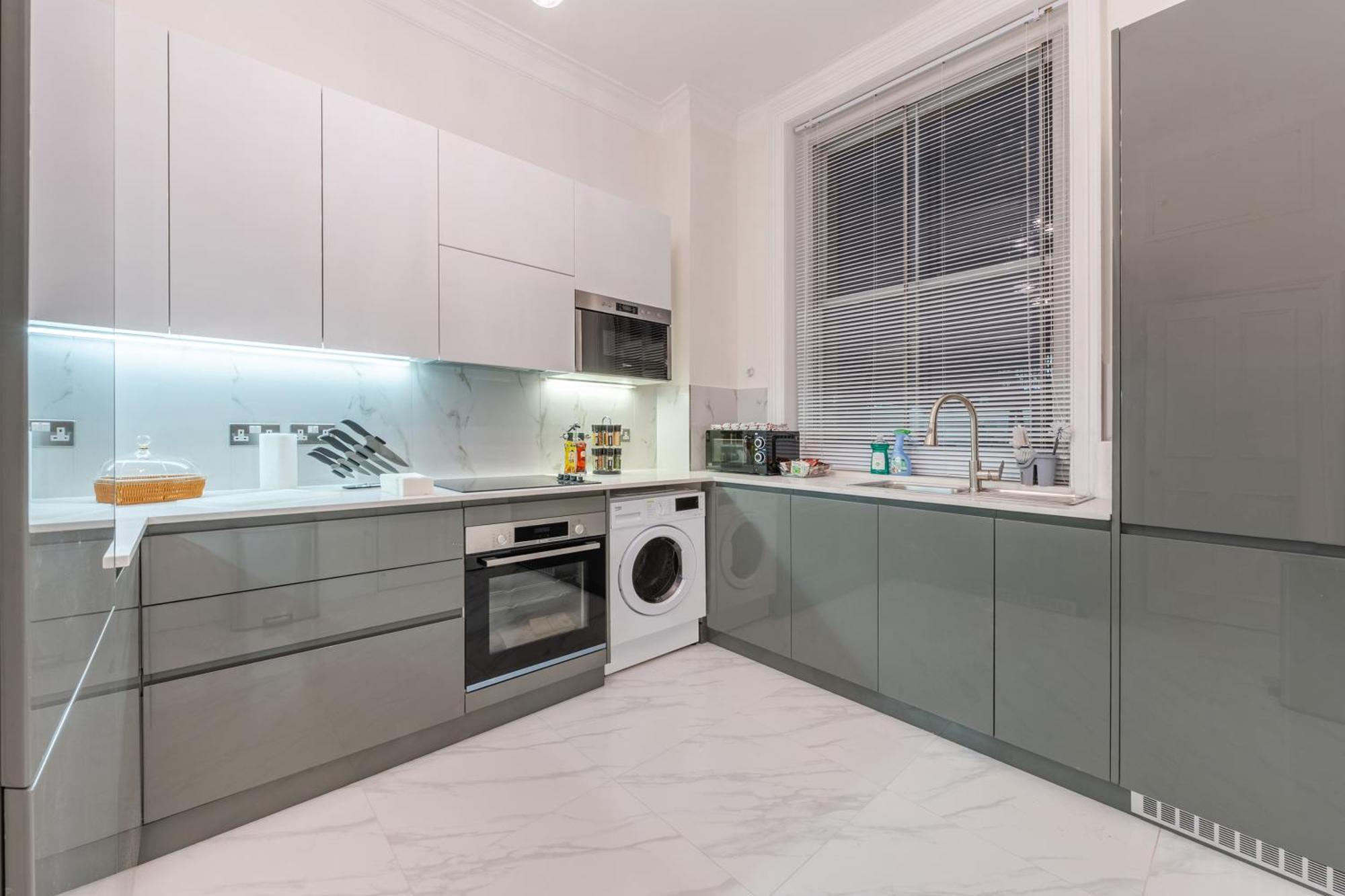 5H Modern Elegance 1-Bedroom City Living In Londra Dış mekan fotoğraf