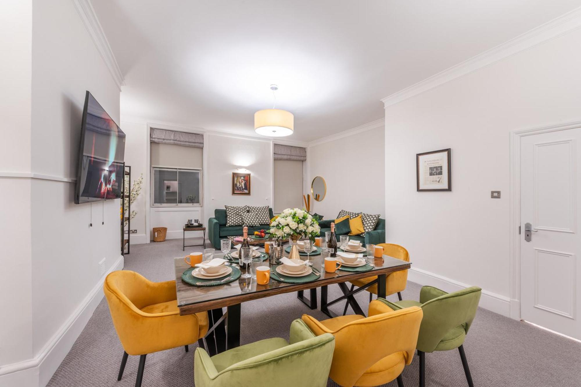 5H Modern Elegance 1-Bedroom City Living In Londra Dış mekan fotoğraf